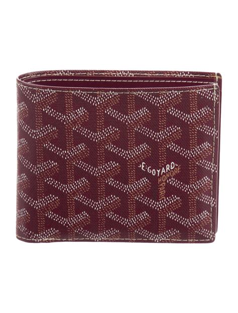 goyard saint florentin wallet|goyard billfold.